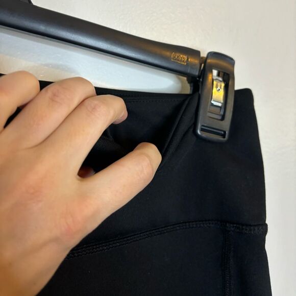 90 Degree by Reflex Black Mesh Athletic Leggings Size Small - Picture 4 of 10